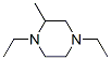 Piperazine, 1,4-diethyl-2-methyl- (6CI) 结构式