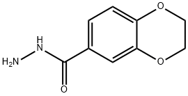 2,3-二氢-1,4-苯并二噁英-6-碳酰肼 结构式