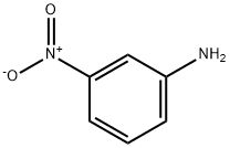 3-ニトロアニリン 化学構造式