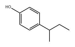 4-仲丁基苯酚 结构式