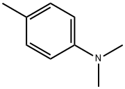 N,N-ジメチル-p-トルイジン 化学構造式