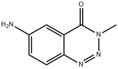 6-Amino-3-methyl-1,2,3-benzotriazin-4(3H)-one Structure