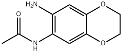 N-(7-AMINO-2,3-DIHYDRO-BENZO[1,4]DIOXIN-6-YL)-ACETAMIDE Structure