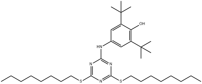2,6-Di-tert-butyl-4-(4,6-bis(octylthio)-1,3,5-triazin-2-ylamino)phenol