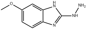 2H-Benzimidazol-2-one,1,3-dihydro-5-methoxy-,hydrazone(9CI) Structure