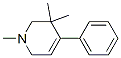 1,3,3-trimethyl-4-phenyl-1,2,3,6-tetrahydropyridine Structure