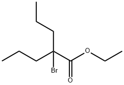 ETHYL 2-BROMO-2-PROPYLPENTANOATE Structure