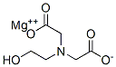 N-(2-Hydroxyethyl)iminobisacetic acid magnesium salt Structure