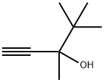 3,4,4-三甲基-1-戊炔-3-醇 结构式