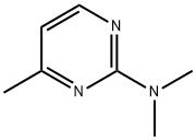 2-Pyrimidinamine, N,N,4-trimethyl- (9CI) 结构式
