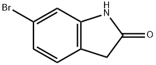 6-ブロモオキシインドール 化学構造式