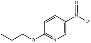 5-硝基-2-丙氧基-吡啶 结构式