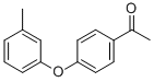 1-(4-M-TOLYLOXY-PHENYL)-ETHANONE Structure