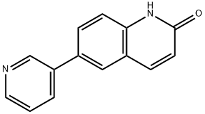 6-(pyridin-3-yl)quinolin-2(1H)-one 结构式
