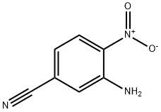 3-氨基-4-硝基苯腈, 99512-10-4, 结构式