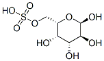 .alpha.-L-Galactopyranose, 6-(hydrogen sulfate) 结构式