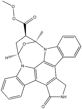 K-252A 化学構造式