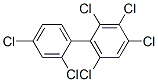 (-)-2,2',3,4,4',6-Hexachlorobiphenyl 结构式