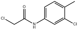 2-氯-N-(3-氯-4-甲基-苯基)乙酰胺 结构式