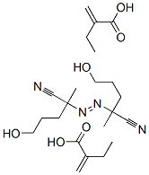 4,4'-Azobis(4-cyanopentan-1-ol)bis(2-methylenebutanoate) 结构式