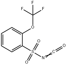 2-(三氟甲氧基)苯磺酰异氰酸酯 结构式