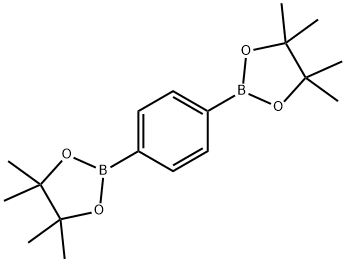 1,4-苯二硼酸双(频哪醇)酯, 99770-93-1, 结构式