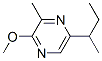 Pyrazine, 2-methoxy-3-methyl-5-(1-methylpropyl)- (9CI) 结构式