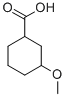 3-メトキシシクロヘキサンカルボン酸 化学構造式