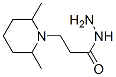 3-(2,6-Dimethyl-piperidin-1-yl)-propionic acid hydrazide 结构式
