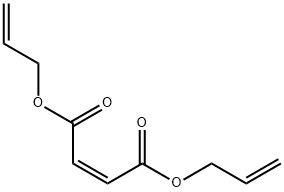 マレイン酸ジアリル 化学構造式