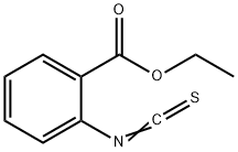 イソチオシアン酸2-エトキシカルボニルフェニル 化学構造式