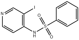 N-(3-碘-4-吡啶)苯磺酰胺, 99972-24-4, 结构式