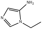 1-エチル-1H-イミダゾール-5-アミン 化学構造式