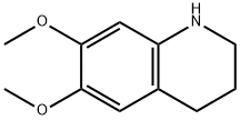 6,7-二甲氧基-1,2,3,4-四氢喹啉, 99986-04-6, 结构式