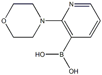 2-吗啉吡啶-3-硼酸, , 结构式