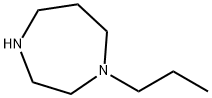 1-propyl-1,4-diazepane, 3619-74-7, 结构式