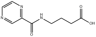 4-[(pyrazin-2-ylcarbonyl)amino]butanoic acid