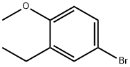 4-ブロモ-2-エチル-1-メトキシベンゼン 化学構造式