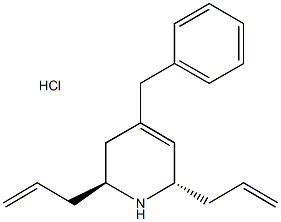 (2S,6S)-2,6-diallyl-4-benzyl-1,2,3,6-tetrahydropyridine hydrochloride