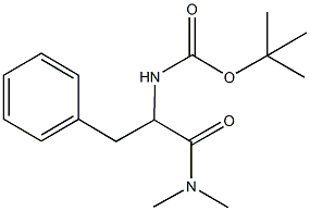 tert-butyl 1-benzyl-2-(dimethylamino)-2-oxoethylcarbamate