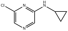(6-chloropyrazin-2-yl)cyclopropylamine Structure