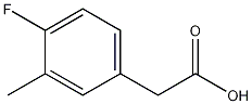 4-氟-3-甲基苯乙酸, 1000520-92-2, 结构式