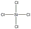 Silicon tetrachloride Struktur