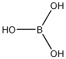 Boric acid Struktur
