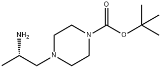 (S)-4-(2-氨基丙基)哌嗪-1-羧酸叔丁酯, 1017606-58-4, 结构式