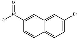 3-Bromo-7-nitronaphthalene 结构式