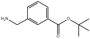 3-(アミノメチル)安息香酸TERT-ブチル 化学構造式