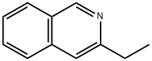 3-Ethylisoquinoline 结构式