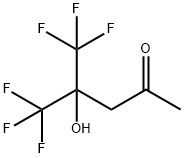 2-Pentanone, 5,5,5-trifluoro-4-hydroxy-4-(trifluoromethyl)- Struktur