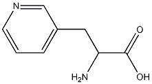 DL-3-(3-吡啶基)-丙氨酸, 105381-95-1, 结构式